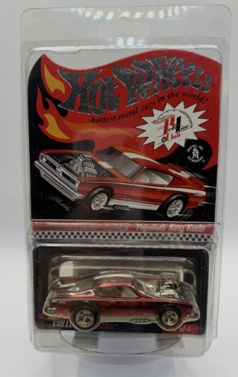 HOT WHEELS RLC 2006 SELECTIONS RED PLYMOUTH KING KUDA