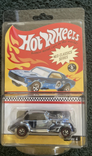 Hot Wheels RLC Blue Classic Cord Series 4 Neo Classics Series