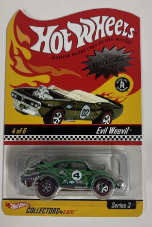 2004 Hot Wheels Red Line Club Neo-Classics Series 3 GREEN EVIL WEEVIL