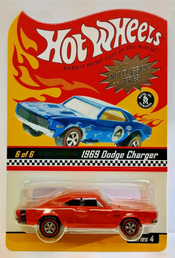 2004 Hot Wheels Neo Classics Orange 1969 DODGE CHARGER