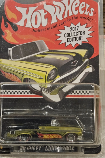 Hot Wheels 2017 RLC Limited Edition Mail In '56 Chevy Convertible