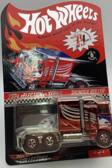 Hot Wheels RLC 2004 sElections Series Thunder Roller Red