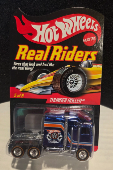 Hot Wheels RLC Real Riders Series 9 Blue Thunder Roller