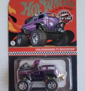HOT WHEELS RLC PURPLE VOLKSWAGEN T1 ROCKSTER