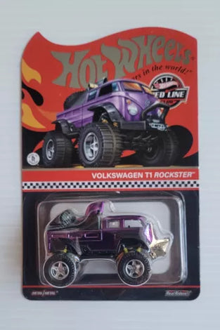 HOT WHEELS RLC PURPLE VOLKSWAGEN T1 ROCKSTER