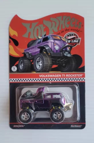 HOT WHEELS RLC PURPLE VOLKSWAGEN T1 ROCKSTER
