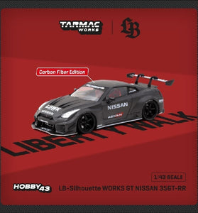 Tarmac Works 1:43 LB-Silhouette WORKS GT NISSAN 35GT-RR – Full Carbon – Hobby43