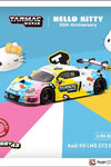 Tarmac Works 1:43 Audi R8 LMS GT3 Evo II Macau GT Cup – FIA GT World Cup 2023 –HELLO KITTY