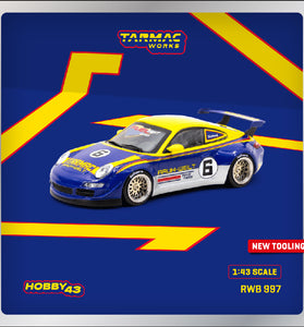 Tarmac Works 1:43 RWB 997 FuelFest Tokyo 2023 – Blue