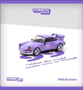 Tarmac Works 1:64 RWB Backdate Violetta idlers 12 hours 2016 – Hobby64