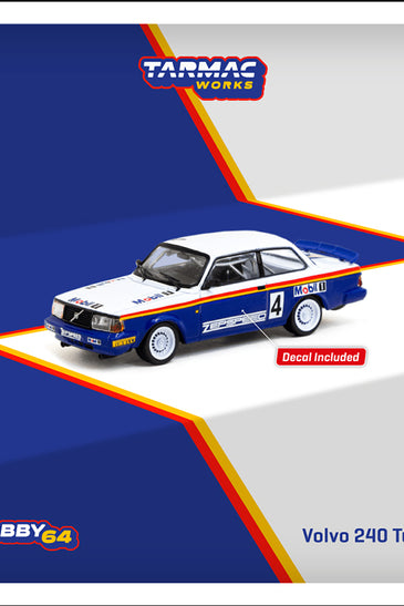 Tarmac Works 1:64 Volvo 240 Turbo Malaysian Group A Championships 1987 Winner Per-Gunnar Andersson