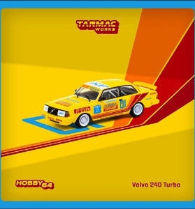 Tarmac Works 1:64 Volvo 240 Turbo Thai Group A Championship Bira Circuit Pattaya Winner 1988 Per-Gunnar Andersson