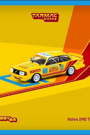 Tarmac Works 1:64 Volvo 240 Turbo Thai Group A Championship Bira Circuit Pattaya Winner 1988 Per-Gunnar Andersson