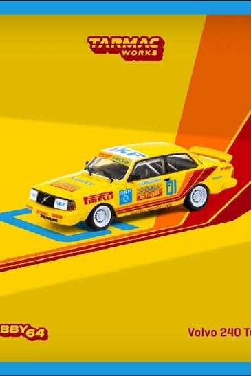 Tarmac Works 1:64 Volvo 240 Turbo Thai Group A Championship Bira Circuit Pattaya Winner 1988 Per-Gunnar Andersson