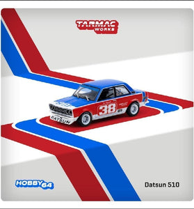 Tarmac Works 1:64 Datsun 510 SCCA National Championship 1973 Jim Fitzgerald