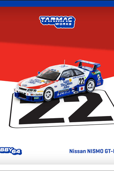 Tarmac Works 1:64 Nissan NISMO GT-R LM #22 24h Le Mans 1995 H. Fukuyama / M. Kondo / S. Kasuya