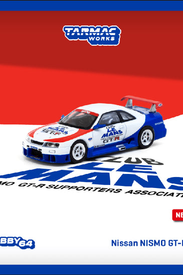 Tarmac Works 1:64 Nissan NISMO GT-R LM Test Car- Hobby64