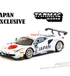 Tarmac Works 1:64 Ferrari 488 GT3 FIA GT Nations Cup 2018 T. Kondo / K. Seto – Japan Exclusive