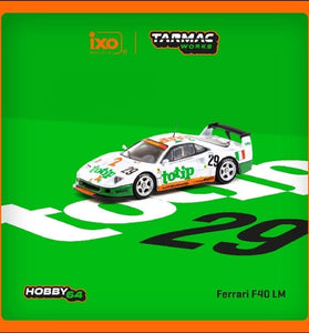 Tarmac Works 1:64 Ferrari F40 LM #29 24h of Le Mans 1994 – A. Olofsson / S. Angelastri / L. Della Noce – Hobby64