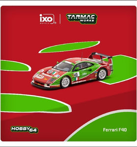 Tarmac Works 1:64 Ferrari F40 24h of Le Mans 1995 A. Olofsson / L. Della Noce / T. Ota