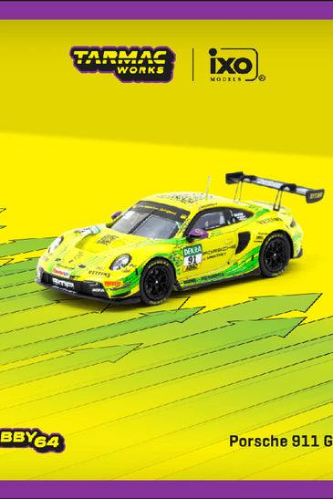 Tarmac Works 1:64 Porsche 911 GT3 R – Yellow – Hobby64