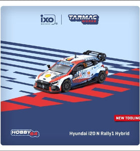 Tarmac Works 1:64 Hyundai i20 N Rally1 Hybrid Rallye Monte-Carlo 2024 Winner Thierry Neuville / Martijn Wydaeghe – Hobby64