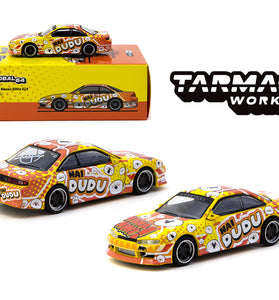 Tarmac Works 1:64 VERTEX Nissan Silvia (S14) Hai Dudu IMX Expo Special Edition – Indonesia Exclusives