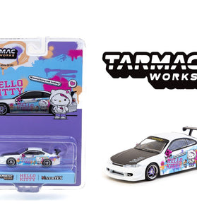 Tarmac Works 1:64 Vertex Nissan Silvia S15 Hello Kitty Special Limited Edition – Indonesia Exclusives