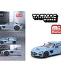 Tarmac Works 1:64 Mercedes-Benz SLS AMG Coupe Black Series – Matte Blue – Global64