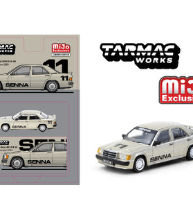 Tarmac Works 1:64 Mercedes-Benz 190 E 2.3-16 Race of Champion 1984 Ayrton Senna – Global64