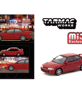 Tarmac Works 1:64 Mitsubishi Lancer GSR Evolution – Red – Global64 – Mijo Exclusives