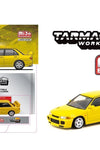 Tarmac Works 1:64 Mitsubishi Lancer GSR Evolution III – Yellow – MiJo Exclusives