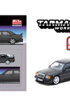 Tarmac Works 1:64 Mercedes-Benz 190 E 2.5-16 EVO 1 – Black – Global64 MiJo Exclusives Limited Edition