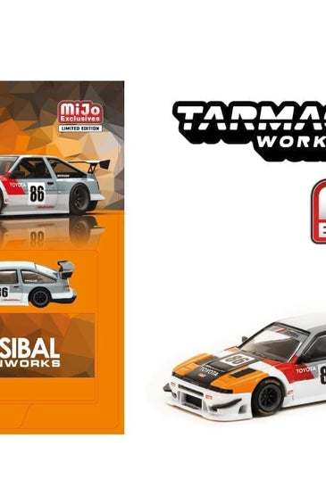 Tarmac Works 1:64 Toyota Sprinter Trueno AE86 Widebody TRD – MiJo Exclusives
