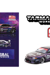 Tarmac Works 1:64 Nissan Skyline (R32) Widebody Jonsibal – Midnight purple- MiJo Exclusives