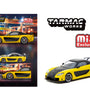 Tarmac Works 1:64 Mazda RX-7 VeilSide Fortune7- Yellow – Global64 MiJo Exclusives Limited Edition