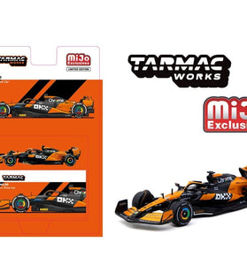 Tarmac Works 1:64 McLaren MCL60 2024 Livery Show Car – Orange – Global64 – Mijo Exclusives