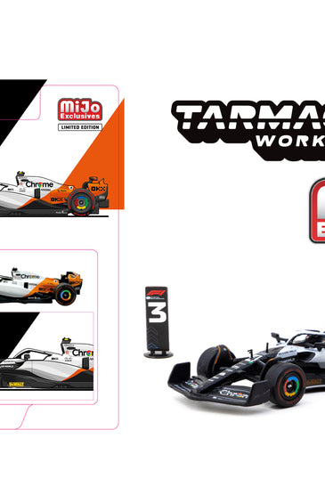 Tarmac Works 1:64 McLaren MCL60 Spanish Grand Prix 2023 Qualifying Lando Norris – Global64 – Mijo Exclusives