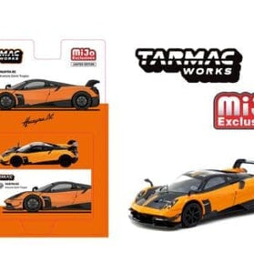 Tarmac Works 1:64 Pagani Huayra BC – Arancio Saint Tropez – MiJo Exclusives Limited Edition