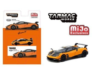 Tarmac Works 1:64 Pagani Huayra BC – Arancio Saint Tropez – MiJo Exclusives Limited Edition