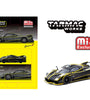 Tarmac Works 1:64 Pagani Huayra R – Matte Black / Silver – Global64 – MiJo Exclusives Limited Edition
