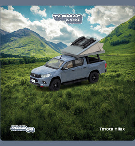 Tarmac Works 1:64 Toyota Hilux – Grey – Road64