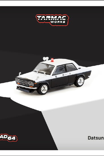 Tarmac Works 1:64 Datsun 510 Police – Hobby64
