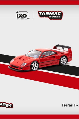Tarmac Works 1:64 Ferrari F40 LM – Red – ixo Models – Road64