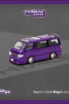 Tarmac Works 1:64 Toyota Hiace Wagon Custom – Purple – Road64