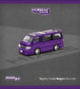 Tarmac Works 1:64 Toyota Hiace Wagon Custom – Purple – Road64