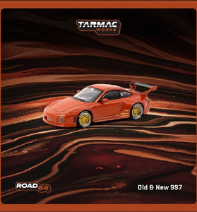 Tarmac Works 1:64 Old & New 997 – Red Metallic – Road64