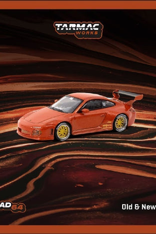 Tarmac Works 1:64 Old & New 997 – Red Metallic – Road64