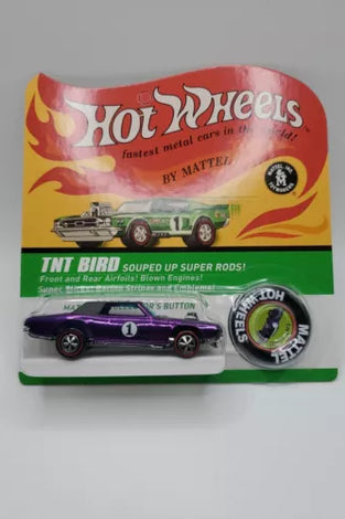 HOT WHEELS RLC PURPLE TNT BIRD IN PROTECTO