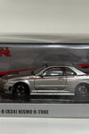 INNO64 1/64 Nissan Skyline GT-R R34 Nismo R-Tune Silver